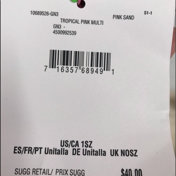 🎉HP🎉 Pappagallo Pink Sand Tropical Scarf Wrap - Picture 5 of 8